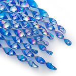 OFFO Bird Deterrent Scarer Rods 30cm (15 PCS) Reflective Device Outdoor Bird Scarer to Keep Pigeon and Woodpecker Away from Garden or Yard, Blue