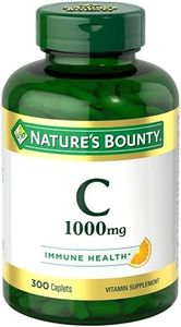 Nature's Bounty Vitamin C Caplets 1,000mg for Immune Support