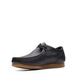 Clarks Shacre II Run Black Leather