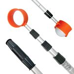 Golf Ball Retriever Telescopic,Golf Ball Water Retriever,Max 12Ft Lightweight Aluminum Alloy Golf Ball Grabber,Not Easy to Break and No Corrosion Golf Ball Retriever for Water and Bushes