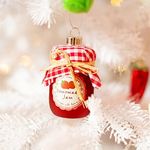 Sass & Belle Strawberry Jam Shaped Bauble