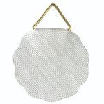 Hama | Gold Metal Triangular Picture Hangers, 10 pcs, Self-Adhesive, 10 kg Weight Recommendation