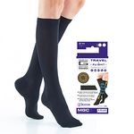 Neo-G Travel Flight Socks for Women and Men - Graduated Compression - For Flying, Mild Varicose Veins, Long Haul Flights, Improving Circulation, Aching Legs - Class 1 Medical Device - Black - XL