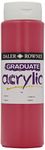 Daler - Rowney Graduate Acrylic 500ml Paint Ink Bottle - Crimson