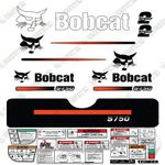 Bobcat S-750 Compact Track Loader Skid Steer Decal Kit (Straight Stripe)