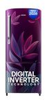 Samsung 183 L, 4 Star, Digital Inverter, Direct-Cool Single Door Refrigerator (RR20H27249R/NL, Paradise Bloom Purple, Single Touch Defrost, 2026 Model)