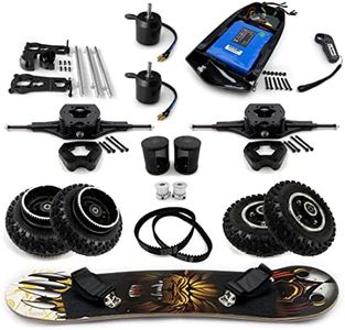 Whole Components of All-Terrain Electric Skateboard with 36V 10Ah Lithium Battery Assembly with Kids Parent-Child Activitie