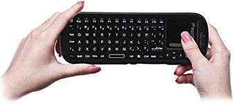 iPazzPort 2.4G Mini Wireless Keyboard with Touchpad Mouse Combo, Lightweight Portable Keyboard Controller, Compatible with Android TV Box/PC/Tablets/PS4/Raspberry Pi 3/HTPC KP-810-19S
