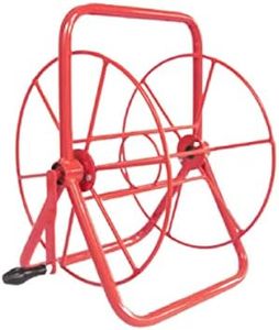 Gurudatta Hose Reel | Made of metal with all attachments for Wall Mounting | Portable Garden Hose Reel without Pipe (for pipe length of upto 100 ft)