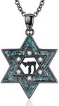 Kootwo Star of David Necklace 925 S