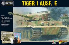 Tiger I Ausf. E - 1:56 / 28mm Plastic Scale Model Tank for Bolt Action by Warlord Games - Highly Detailed World War 2 Miniatures for Table-top Wargaming