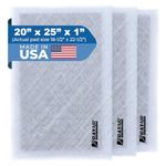 RayAir Supply 20x25 Replacement Filter Pads Compatible with Dynamic Air Cleaner 20X25 Refill (3 Pack) White