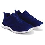 Get Fit Womens Mesh Running Trainers Athletic Walk Gym Shoes Sport Run - Navy - 7-40 - CD0049