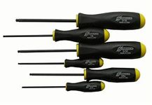 Bondhus 10645 Set of 7 Balldriver« Screwdrivers, ProGuard? Finish, Sizes 5/64-3/16-Inch