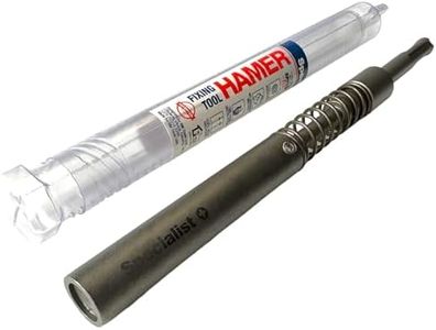 Specialist+ Hamer Nut Driver for Metal Dowels, Steel Aluminium Profiles for Attaching to Ceilings and Walls - Ceiling Mounting in Drywall - Suitable for SDS-Plus Hammer Drill