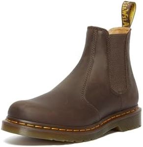 Dr. Martens Unisex Chelsea Boot, Dark Brown Crazy Horse, 10 US Men