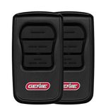 GenieMaster 3-Button Garage Door Opener Remotes (2 Pack) - Each Remote with Genie Garage Door Openers Since 1993 with Intellicode Technology and/or 9/12 Dipswitches - Model GM3T-R