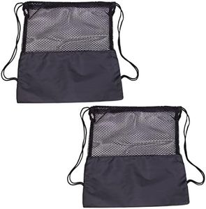 XPEX 2 pezzi Borse per palloni da pallacanestro, sacca zaino basket accessori in nylon, con tracolla, borsa per pallone da basket, pallavolo, tennis