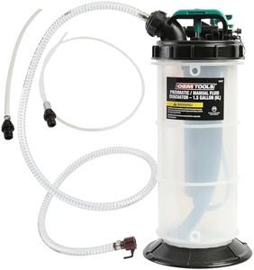 OEMTOOLS 24937 6.0 Liter Pneumatic/Manual Fluid Extractor 1.5 Gallon (6L) | Convenient Oil Change & Fluid Change Tool | Easy-to-Use Hand Pump and Vacuum Pump Functions | No Leaks, No Overfills