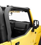 Bestop 55012-01 Black Door Surround Kit for 97-06 Wrangler TJ, Large