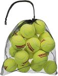 Tourna Mesh Carry Bag of 18 Tennis 