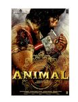 Akki Wold Ranveer Kapoor Animal Movie Poster for Living Room, Bedroom, Office Cinema Hall (Size - 30Cm X 45Cm)