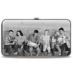 Buckle-Down Women's Hinge Wallet-Friends, 7" x 4", Friends, 7" x 4", Buckle-down Hinge Wallet - Friends