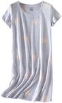 PNAEONG Women's Cotton Nightgown Sl