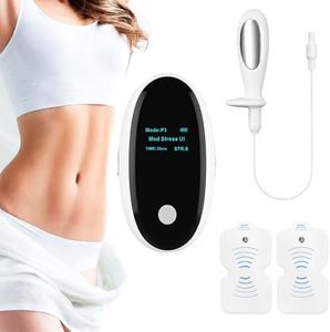 FDA Cleared Pelvic Floor Muscle Trainer for Women with Probe and Pads, Kegel Exerciser for Bladder Control with 10 Programs and Adjustable Intensity, Rechargeable, with Display Screen