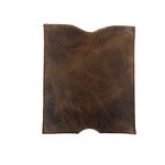 Rustic Leather iPad Sleeve (for iPad Air & iPad Air 2) Handmade by Hide & Drink :: Bourbon Brown