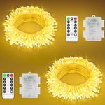2 Pack Fairy Lights Battery Operate