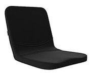 bonmedico Back Support for Office Chair - Ergonomic Seat Cushions and Back Support Cushion for Lumbar Support - Portable & Washable Chair Back Support for Mum and Dad - Black