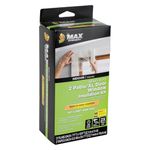 Duck Brand MAX Strength Rolled Window Insulation Kit for XL Windows and Patio Doors, 84 in. x 120 in, Clear, Covers 2 XL Windows or 4, 4' x 6' Windows, 2-Pack (288071)