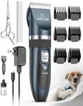 oneisall Dog Clippers Low Noise Rechargeable Cordless Electric Quiet Hair Clippers Set for Dogs Cats Pets