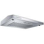 CIARRA 60cm Visor Cooker Hood Undercabinet Hoods Stainless Steel Wall Mounted Kitchen Extractor Fan Model CBCS6903