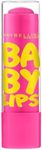 Maybelline Baby Lips Moisturizing Lip Balm, Pink Punch, 0.15 oz.