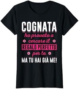 La migliore cognata del mondo è un regalo super divertente! Maglietta