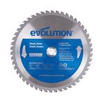 Evolution Power Tools 8BLADEMS Steel Cutting Saw Blade, 8-Inch x 50-Tooth