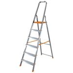 TB Davies Light Duty 8 Tread Platform Step Ladders - Ideal Aluminium Steps for Occasional Jobs Around your Home or Office. Made in Italy to EN131 Standards.