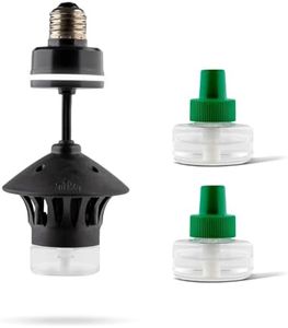 TIKI® BiteFighter® Plug & Repel Mosquito Repellent for Outdoor String Lights Odor-Free, Easy Install, 110 sq. ft. Coverage with 12 Hours of Protection + 2 Pack Pods
