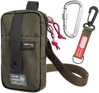 Rough Enough Man Purse Cell Phone Small Crossbody Bag for Men Shoulder Sling Tactical Pouch