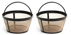 2 X Permanent Basket-Style Gold Ton
