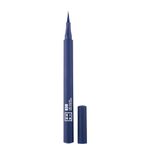 3INA MAKEUP - The Color Pen Eyeliner 830 - Navy blue Liquid Eyeliner - 10h Longwear Smudge-proof for Sensitive Eyes - Ultra Precise Felt Tip Matte Liner - Bold Pigmentation - Vegan - Cruelty Free