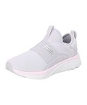 Puma Girls SOFTRIDE Sophia Slip On Junior Spring Lavender-Silver Sneaker - 4UK (19556711)