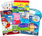 Imagine Ink No Mess Coloring Book Super Set ~ Bundle Includes 3 No Mess Magic Ink Activity Books Featuring Peppa Pig, Lion Guard, and Tsum Tsum with Over 300 Stickers (Imagine Ink Coloring Books)