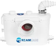 Macerator Pump for Macerating Toilet, 500Watt Sewerage Water Pump with 4 Water Inlets Domestic Waste Water Bathroom Toilet Sink Disposal Kitchen Drainage