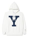 Champion Women's Legacy College Powerblend Oversized Hooded Sweatshirt, White, S