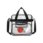 FOCO Cleveland Browns Clear High End Messenger Bag