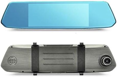 Mirror Dash Cam Backup Camera for Cars 7" Touch Screen 1080P Rear View Mirror Camera Front and Rear Dual Lens with Waterproof Reversing Camera Parking Assistance