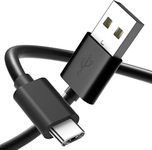 Fire Charger USB C Cable for Kindle Tablets HD 10 HD 8 9th 10th 11th Generation released after 2018,Samsung Galaxy,Sony,ZTE,LG,HTC Motorola Android Phones,Type-C Cord Kids Edition Charging Cable 1m